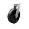 Service Caster 10'' Extra Heavy Duty Phenolic Wheel Swivel Caster with Swivel Lock CRAN-SCC-KP92S1030-PHR-BSL - alternate 1